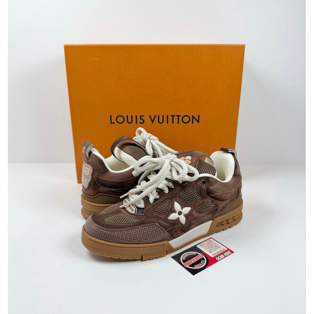 Size 8.5UK/9.5US - Louis Vuitton Skate Brown NEW