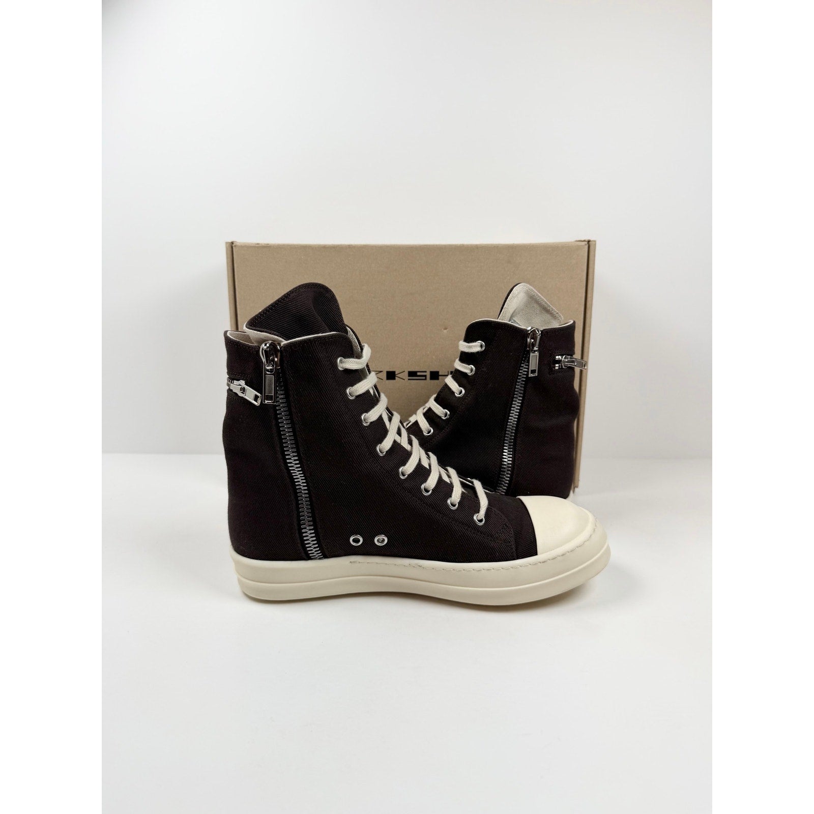 Size 41EU/8US - Rick Owen’s DRKSHDW Cargo Zip High Top