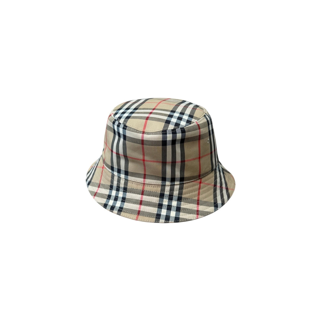 Burberry Check Bucket Hat (Size L)
