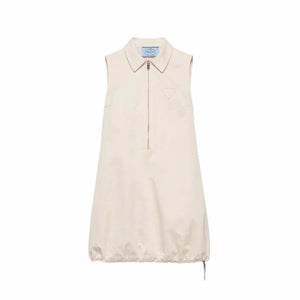 Size 40/US size 4 (S) Prada Chino Mini-Dress Beige NEW