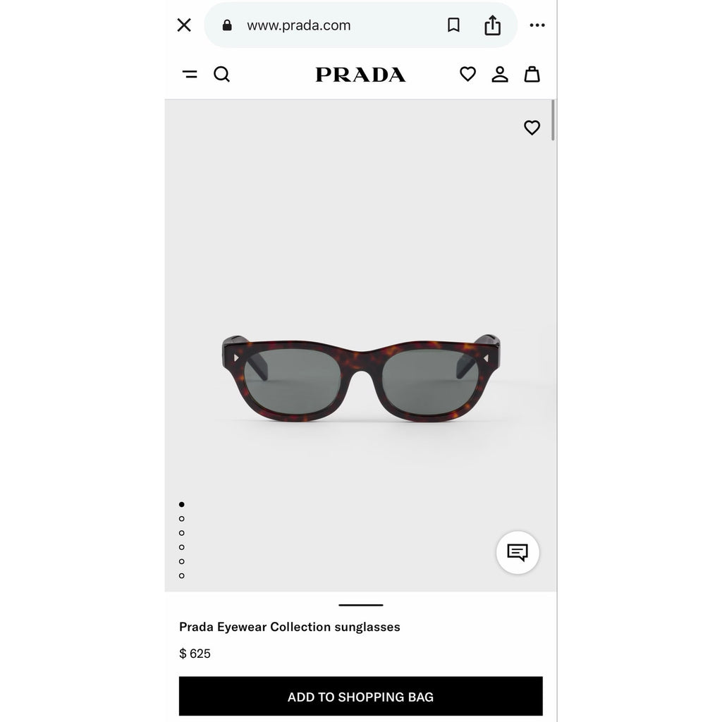 Prada Eyewear Collection Sunglasses