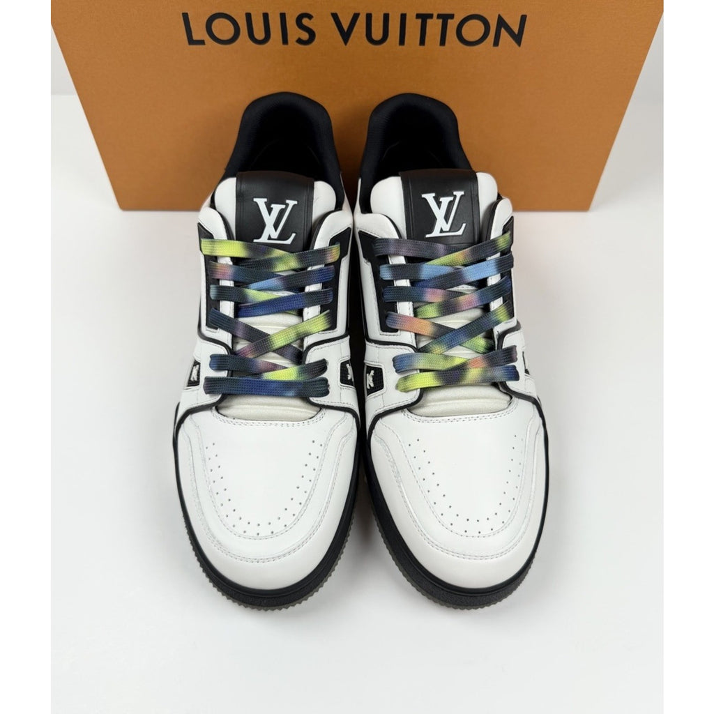 Size 7UK/8US - Louis Vuitton White Black Trainer NEW