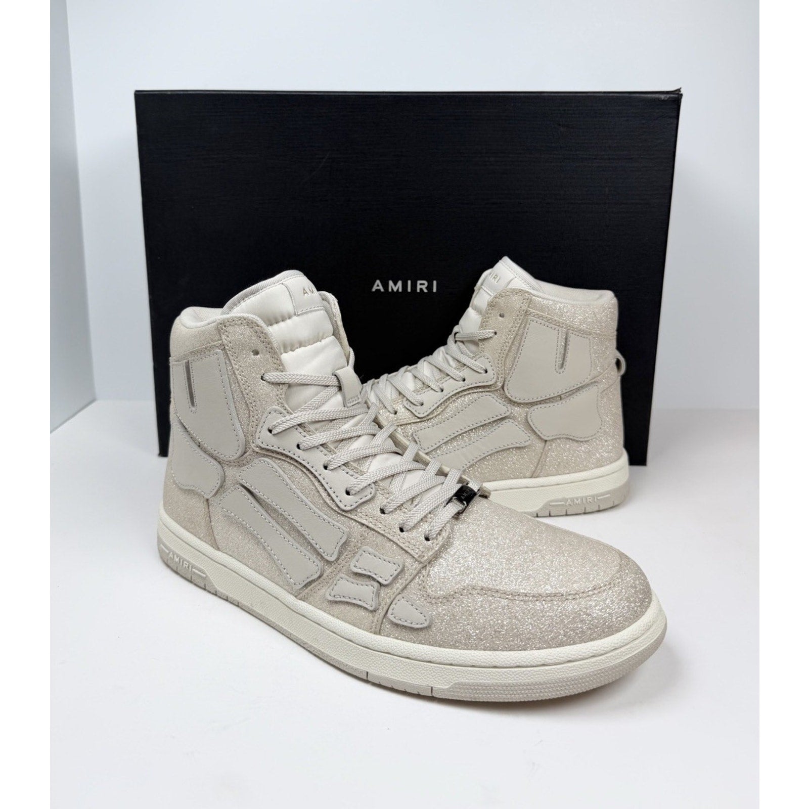 Size 44EU/11US - Amiri Skel Top Hi Beige Like New