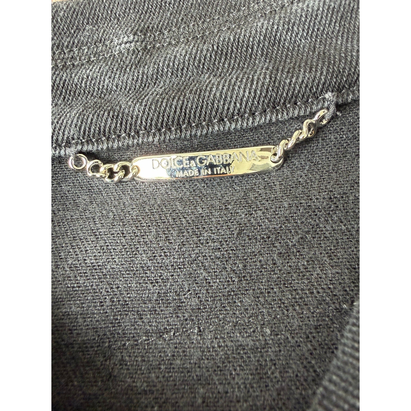 Size M - Dolce & Gabbana DG Graffiti Denim Jacket & Jeans Set