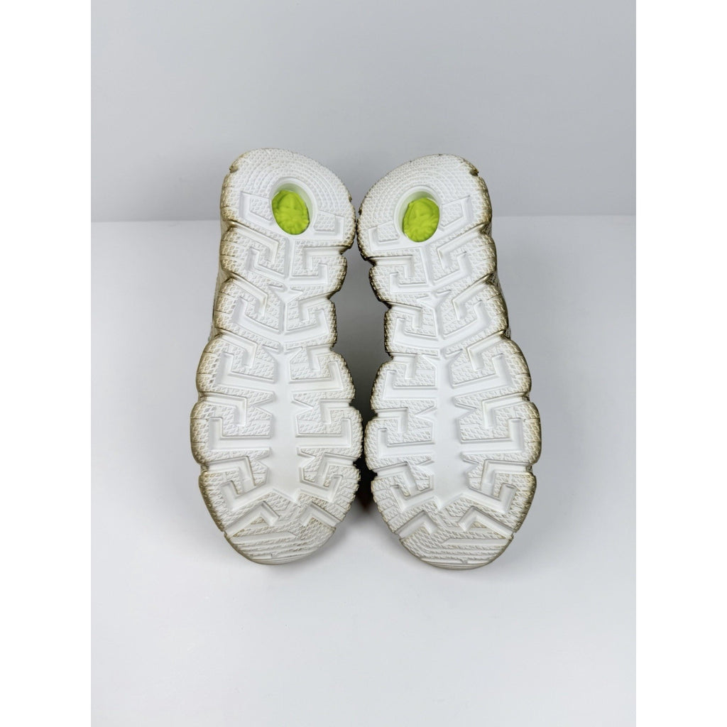 Size 40EU/7US - Versace Trigreca White Gold Sneakers NEW