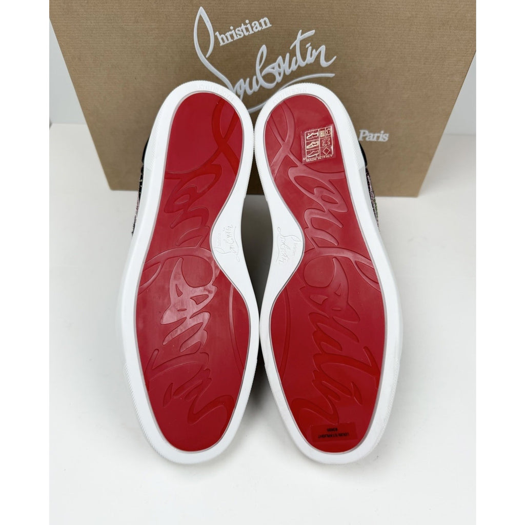 Size 8US - Christian Louboutin Crystal Strass NEW/Retail $3,695!