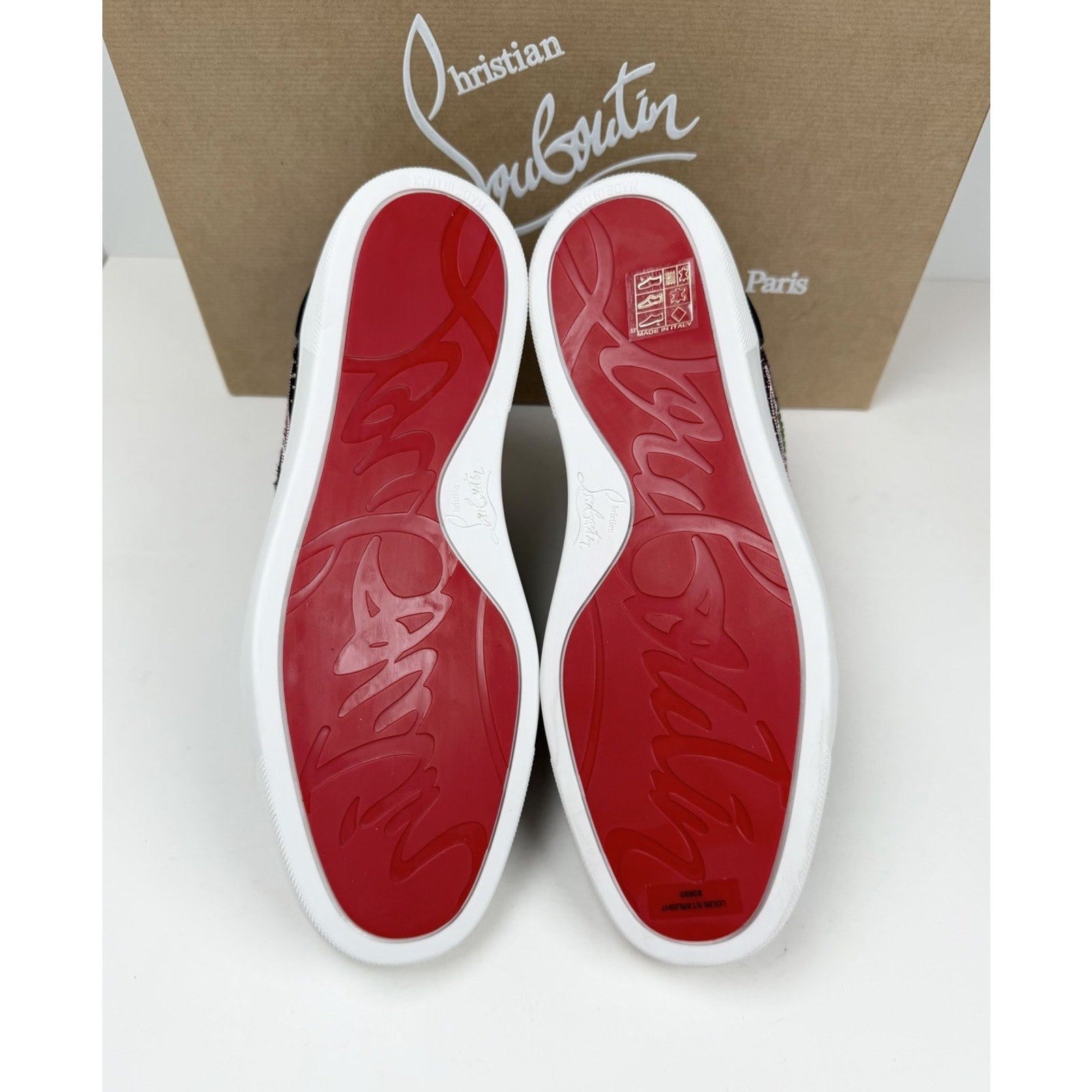 Size 8US - Christian Louboutin Crystal Strass NEW/Retail $3,695!