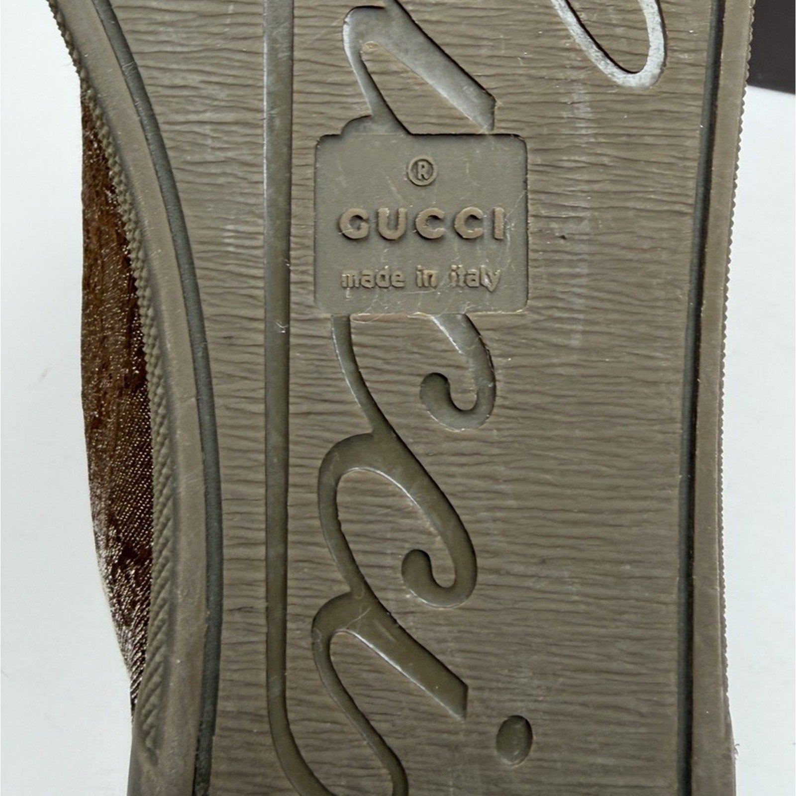 Size 6.5W - Gucci Monogram GG High Women's