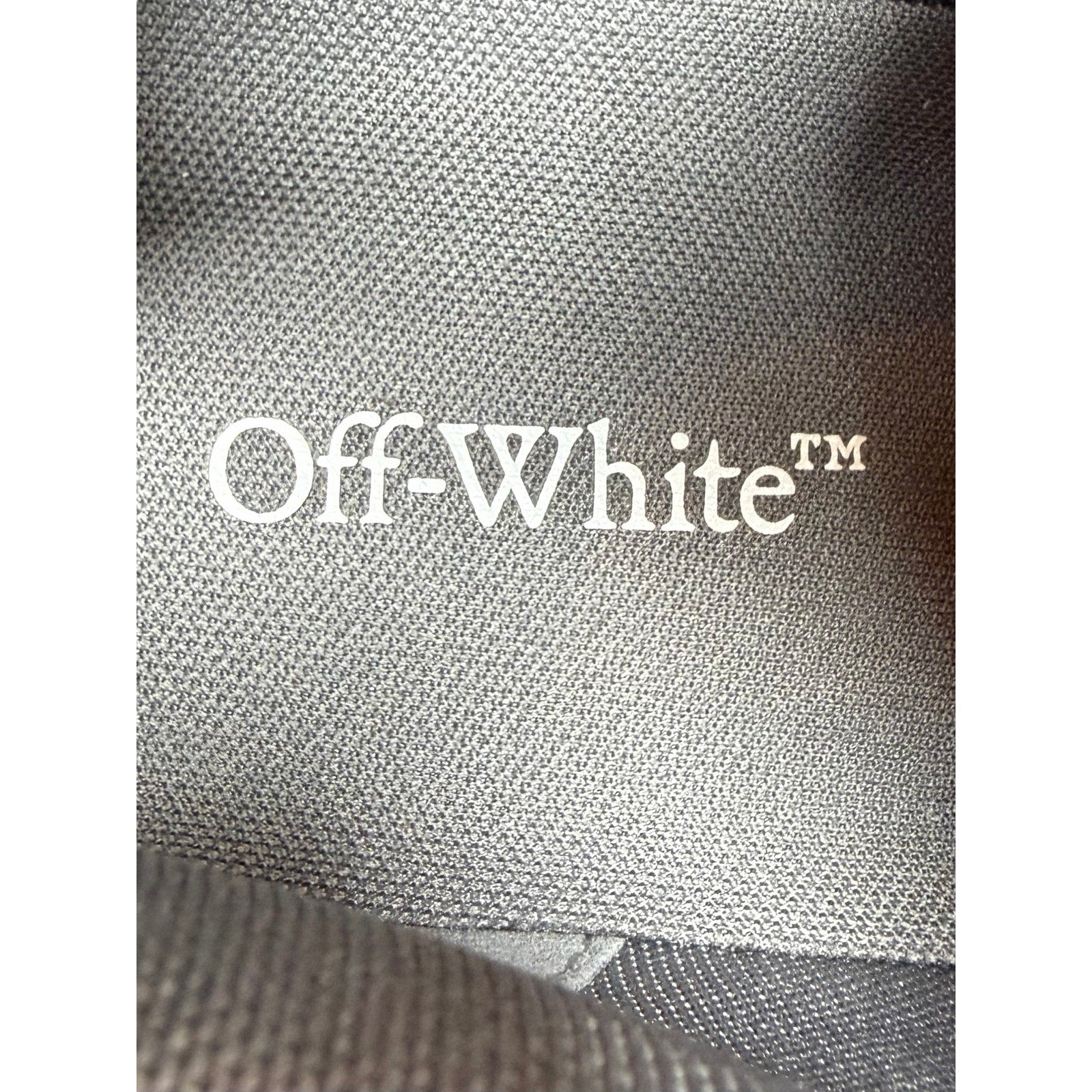 Size 8.5 Women - Off-White Out Of Office Python Skin