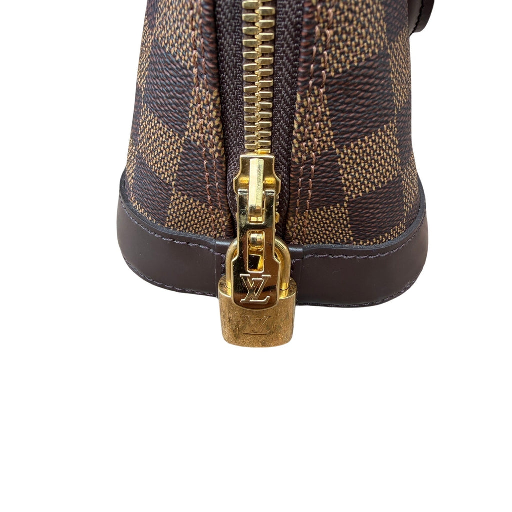 Louis Vuitton Damier Ebene Alma Handbag