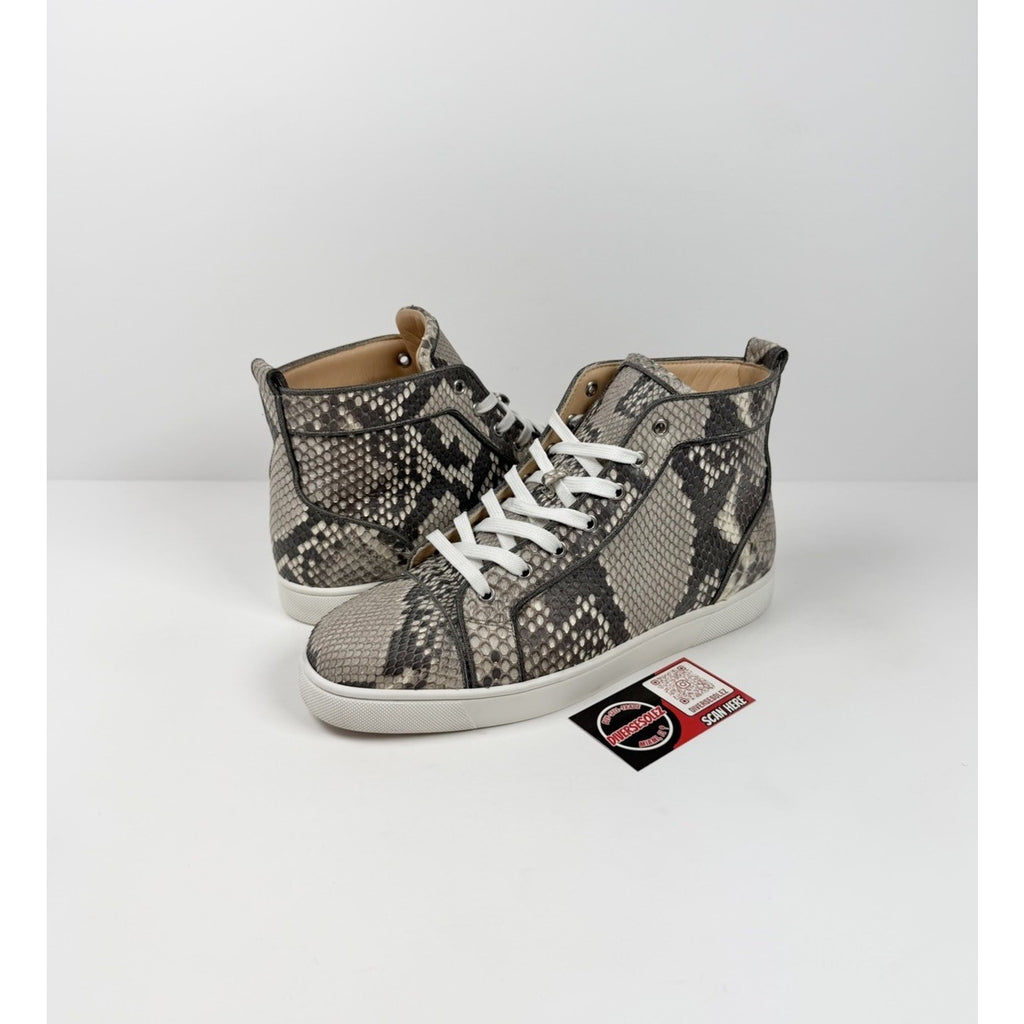 Size 44EU/11US - Christian Louboutin Python Skin High Top
