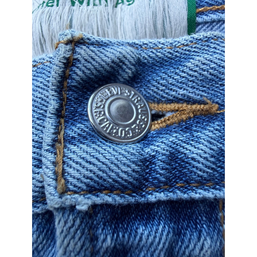 Size 36 - Better With Age Derby Plated Denim NEW