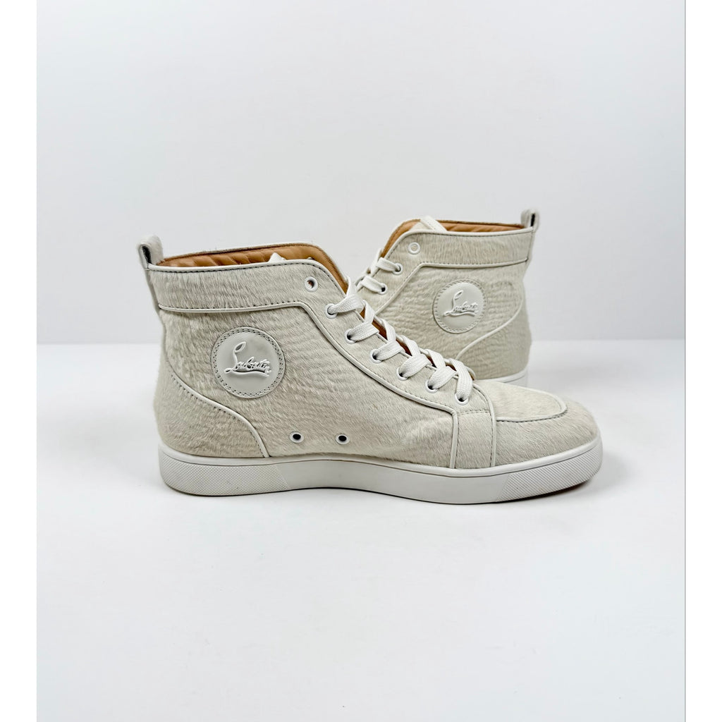 Size 44EU/11US - Christian Louboutin White High Top