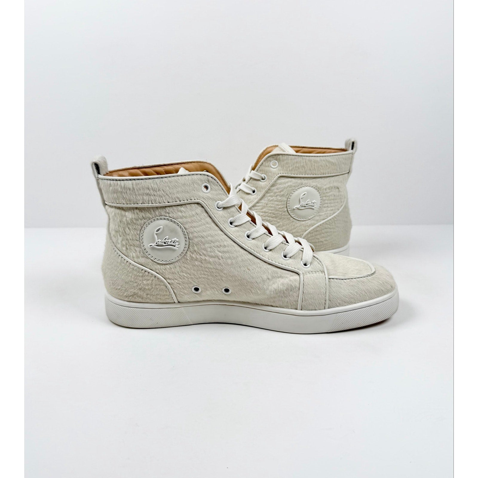Size 44EU/11US - Christian Louboutin White High Top