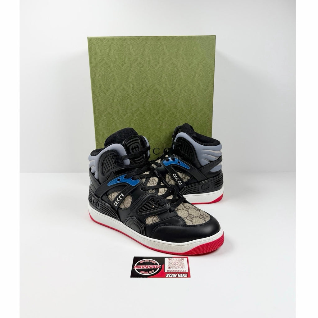 Size 7.5US - Gucci Basket Demetra High Top NEW
