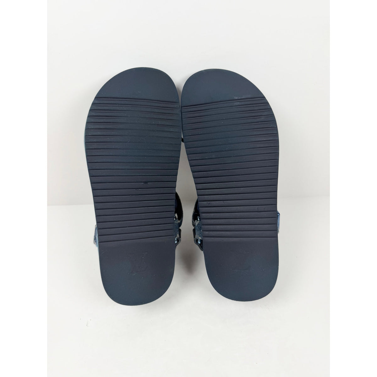 Size 7.5UK/8.5US - Louis Vuitton Panama Denim Sandals