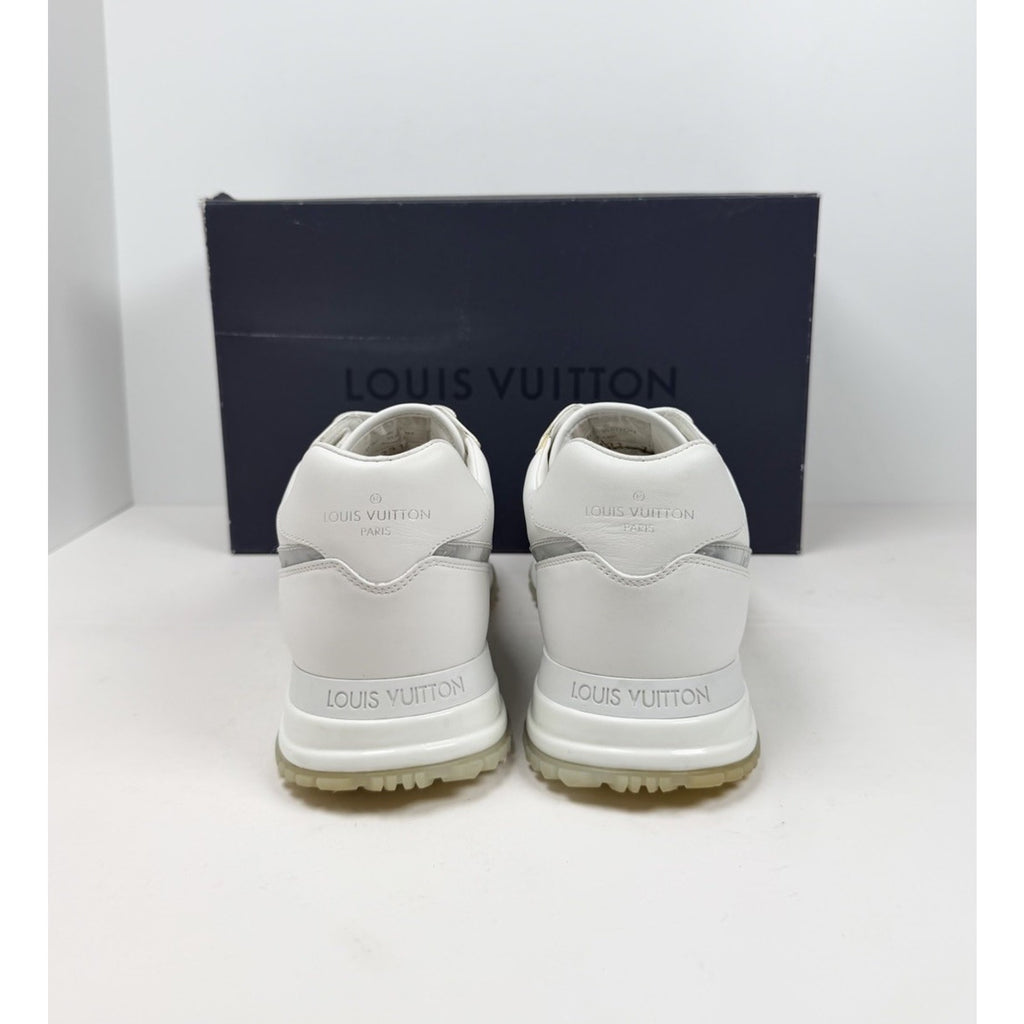 Size 7LV/8US - Louis Vuitton Run Away White Monogram