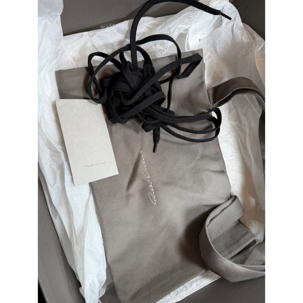 Size 10US - Rick Owens Cargo Geobasket Leather High NEW!