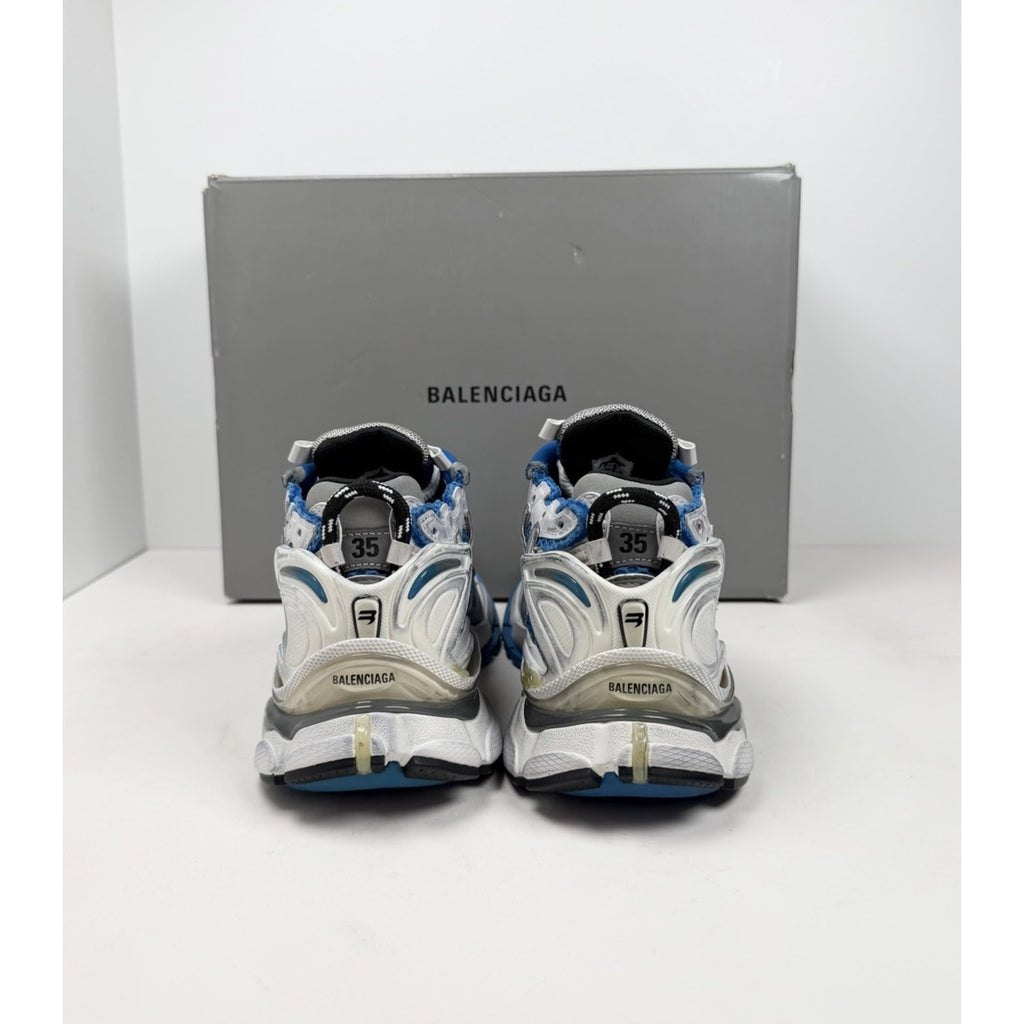 Size 35EU/5W - Balenciaga Runner Blue White NEW