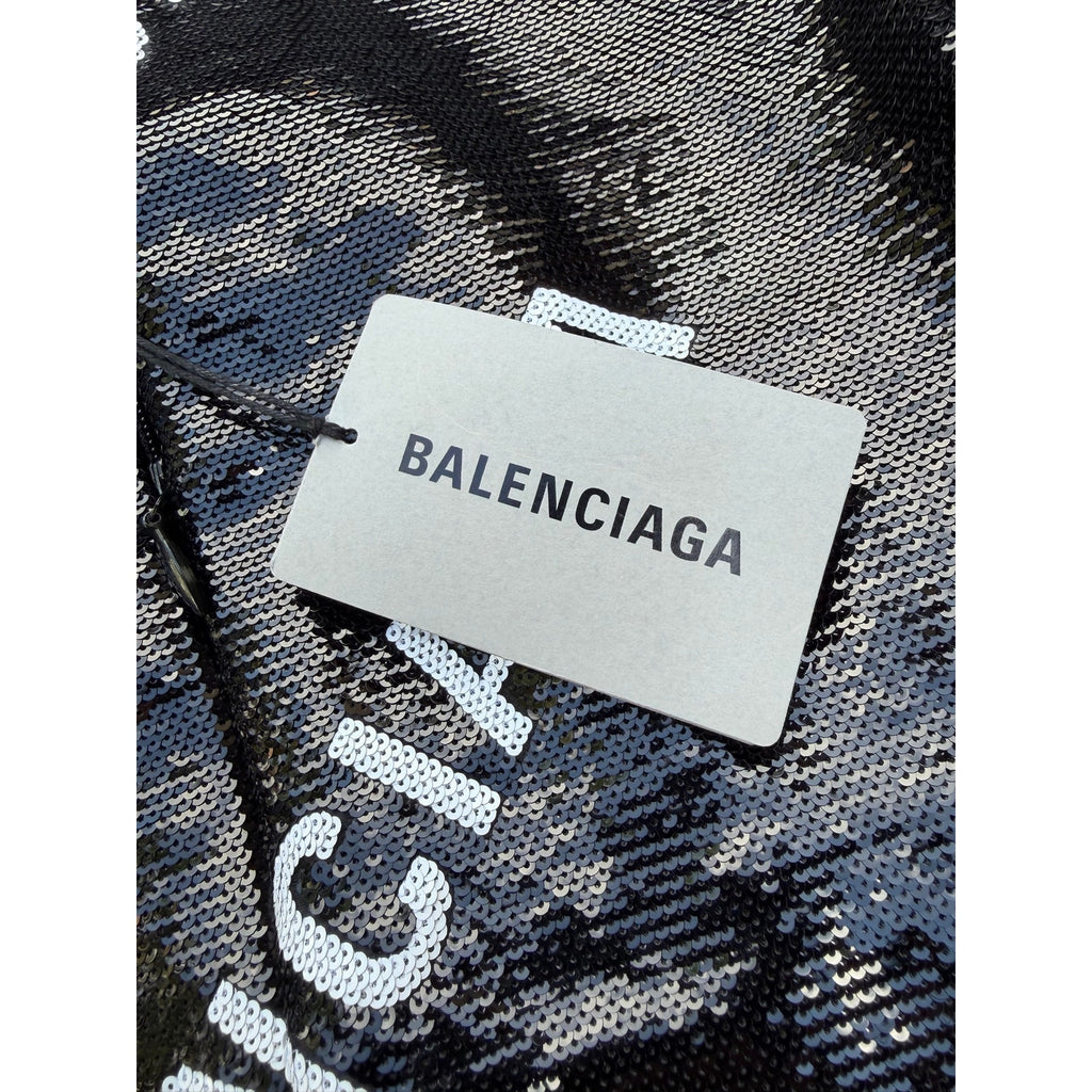 Balenciaga sequin embroidered top NEW Size 36 (US 2 / XS)