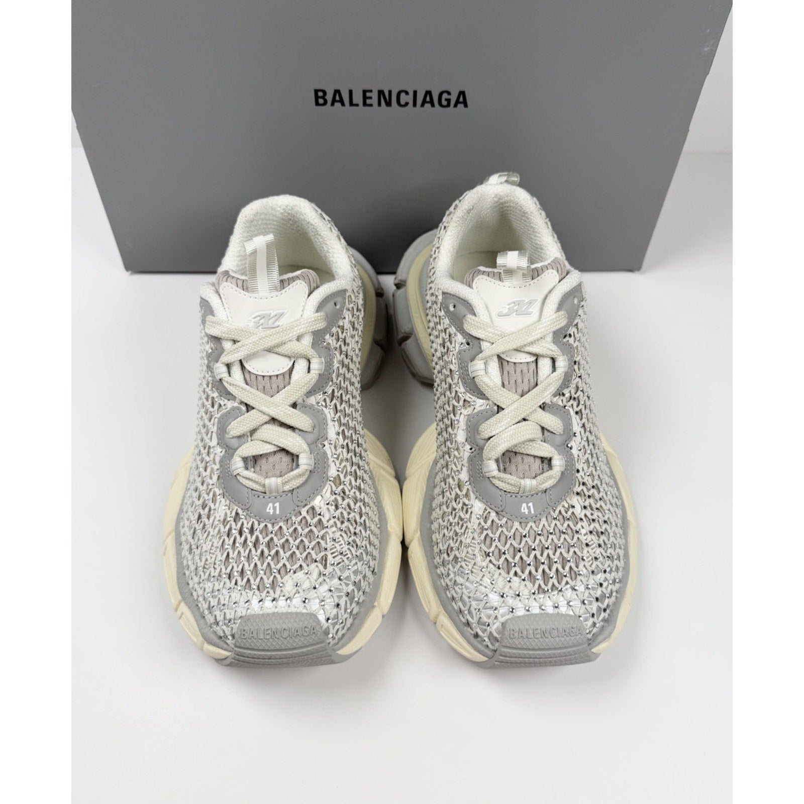 Size 41EU/8US - Balenciaga 3XL Fishnet NEW/RETAIL $1,650