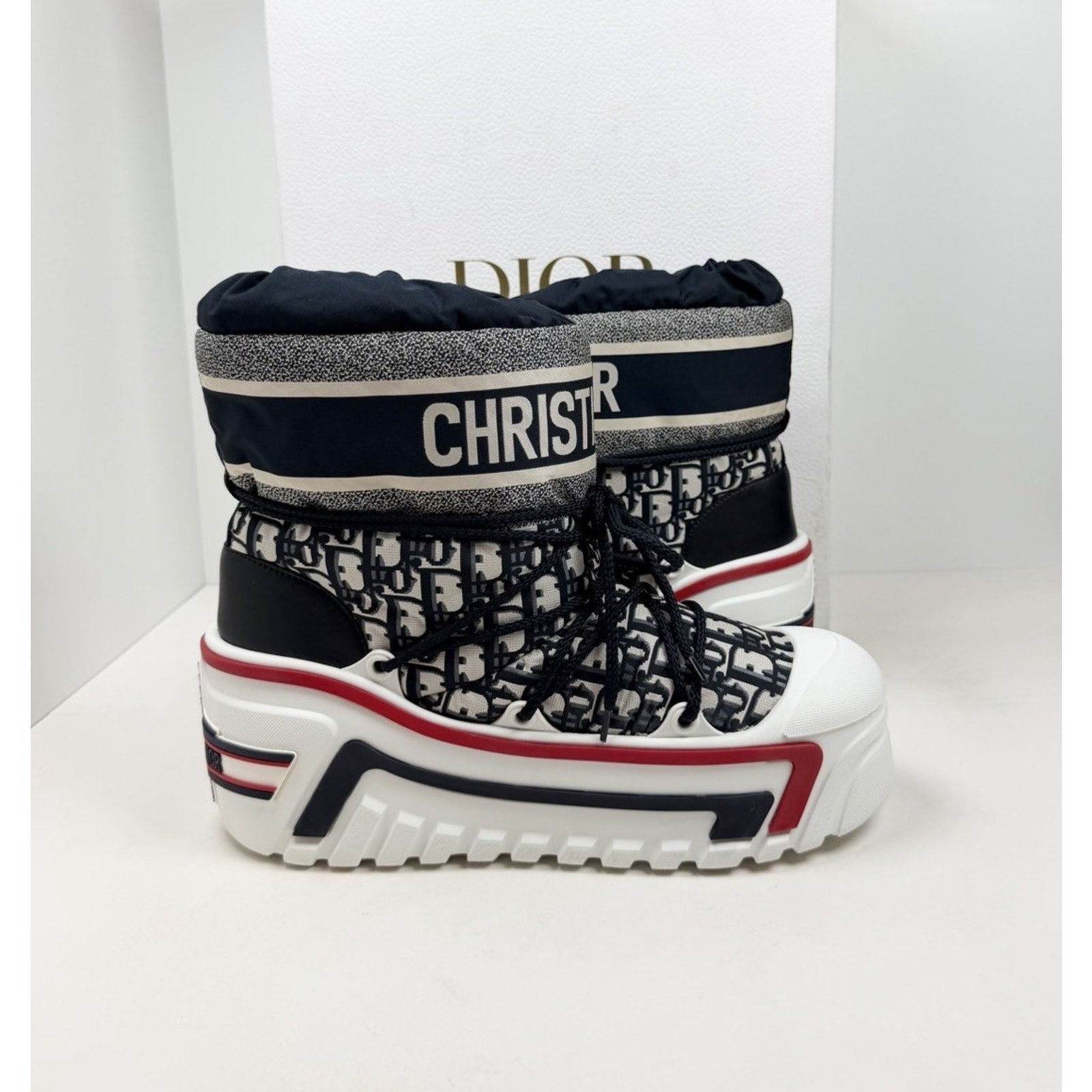 Fits Size (8-9) Christian Dior Alps Snow Boots NEW
