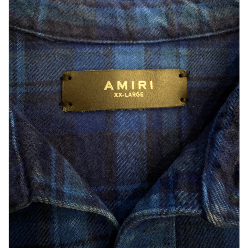 Size 2XL - Amiri Long Sleeve Button Down Flannel