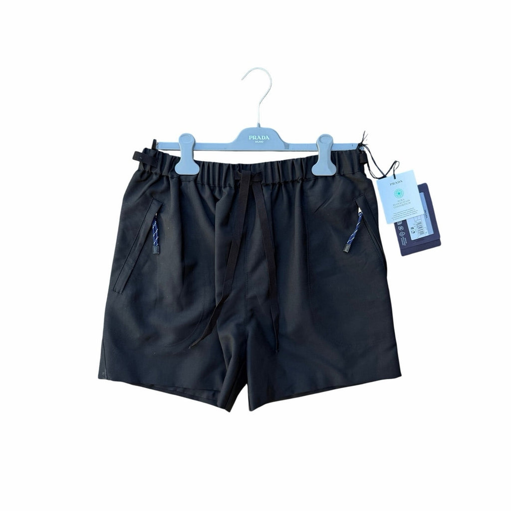 Size 36/US size 0 (XS) Prada Black Shorts NEW