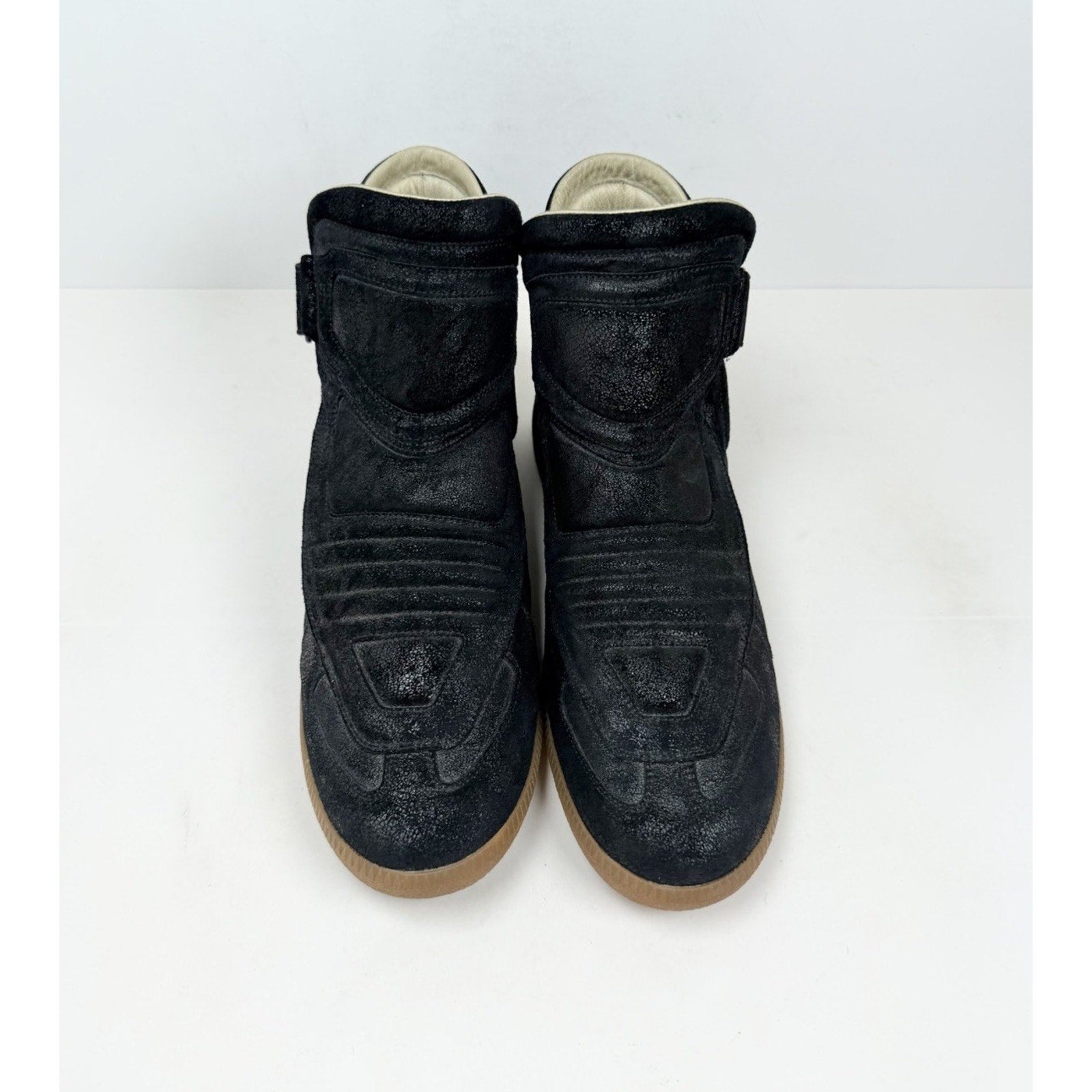 Size 10 - Maison Margiela Gat Moto Biker 2009 High Top
