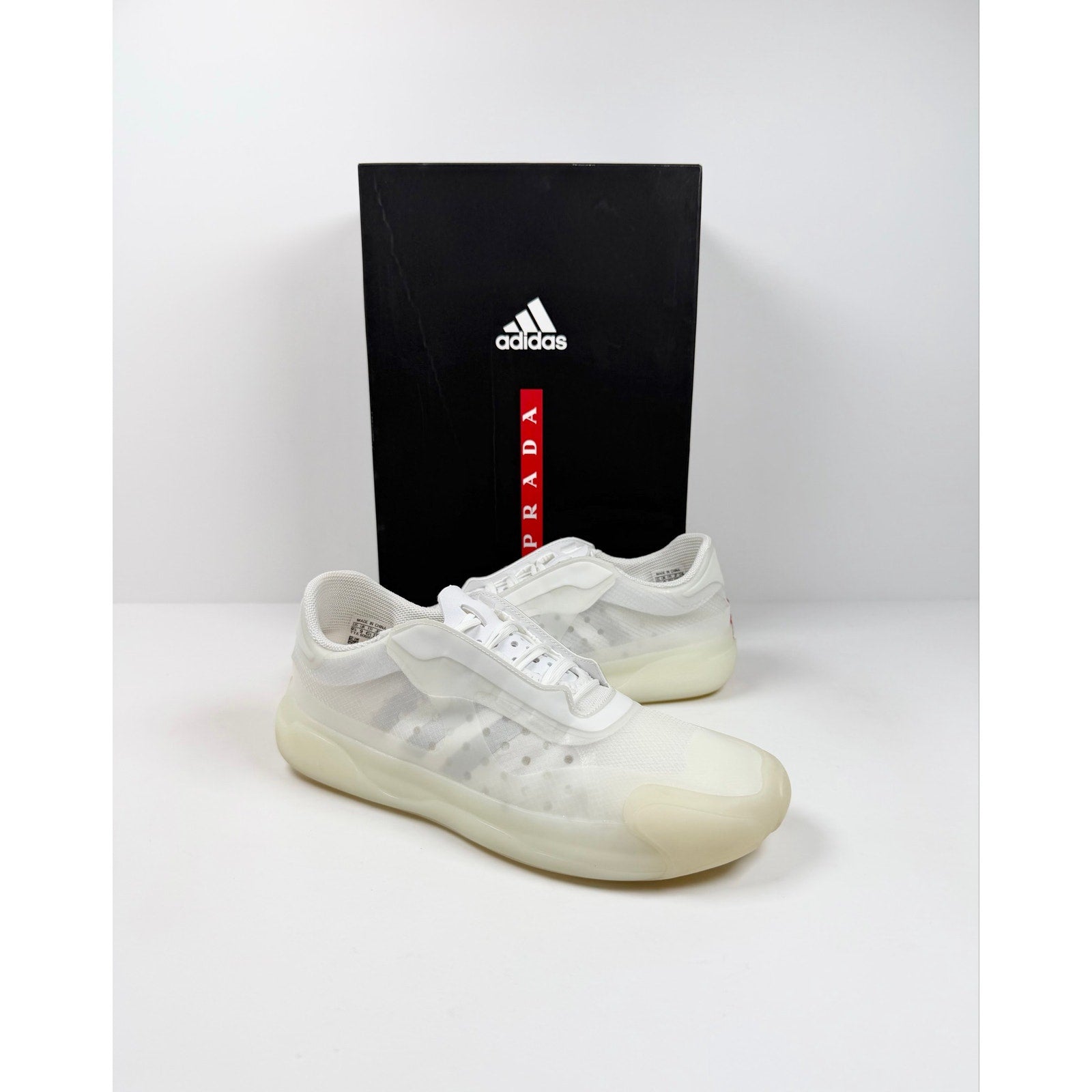 Size 9.5 - Prada x adidas Luna Rossa Sneakers