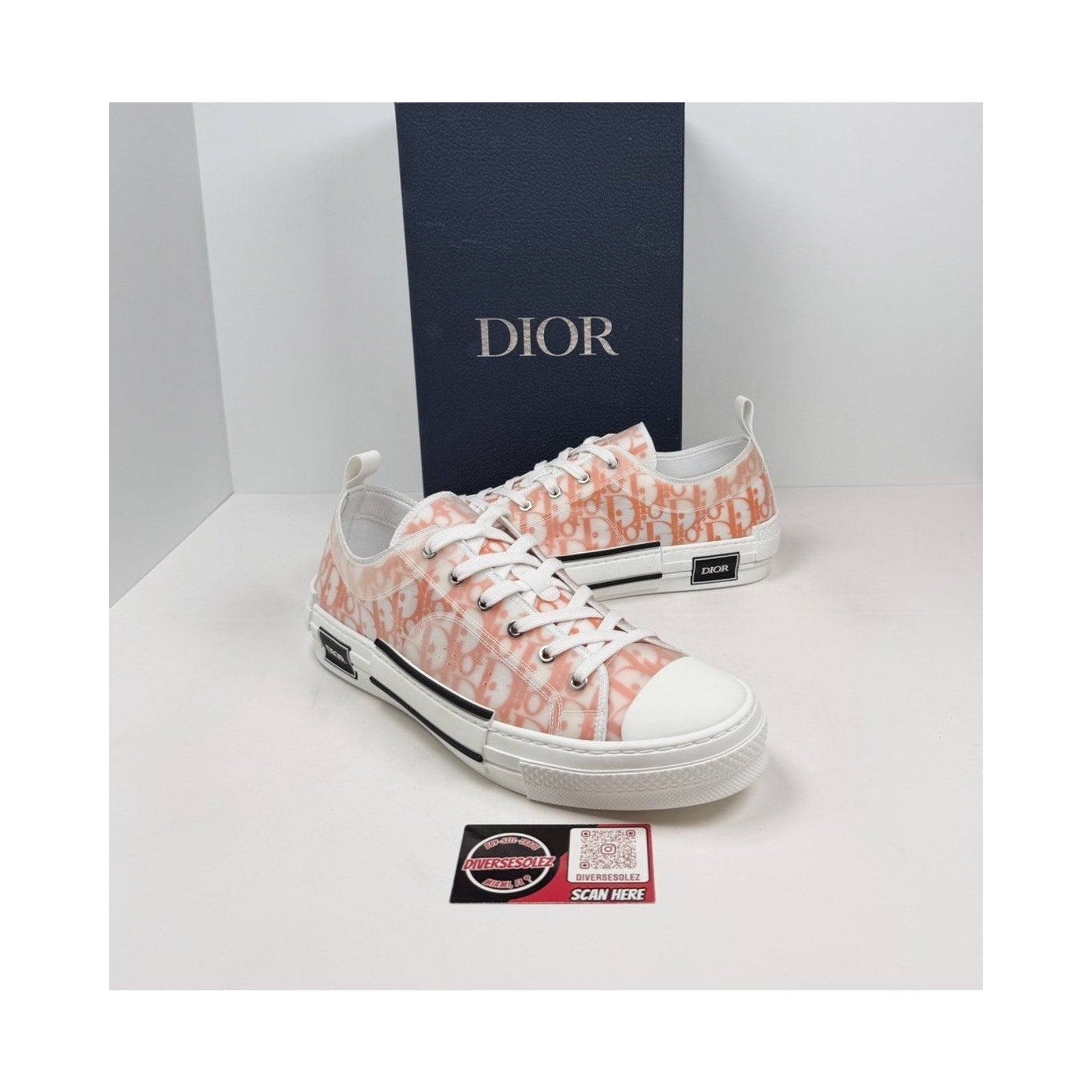 Size 46EU/13US - Dior B23 Oblique Orange NEW