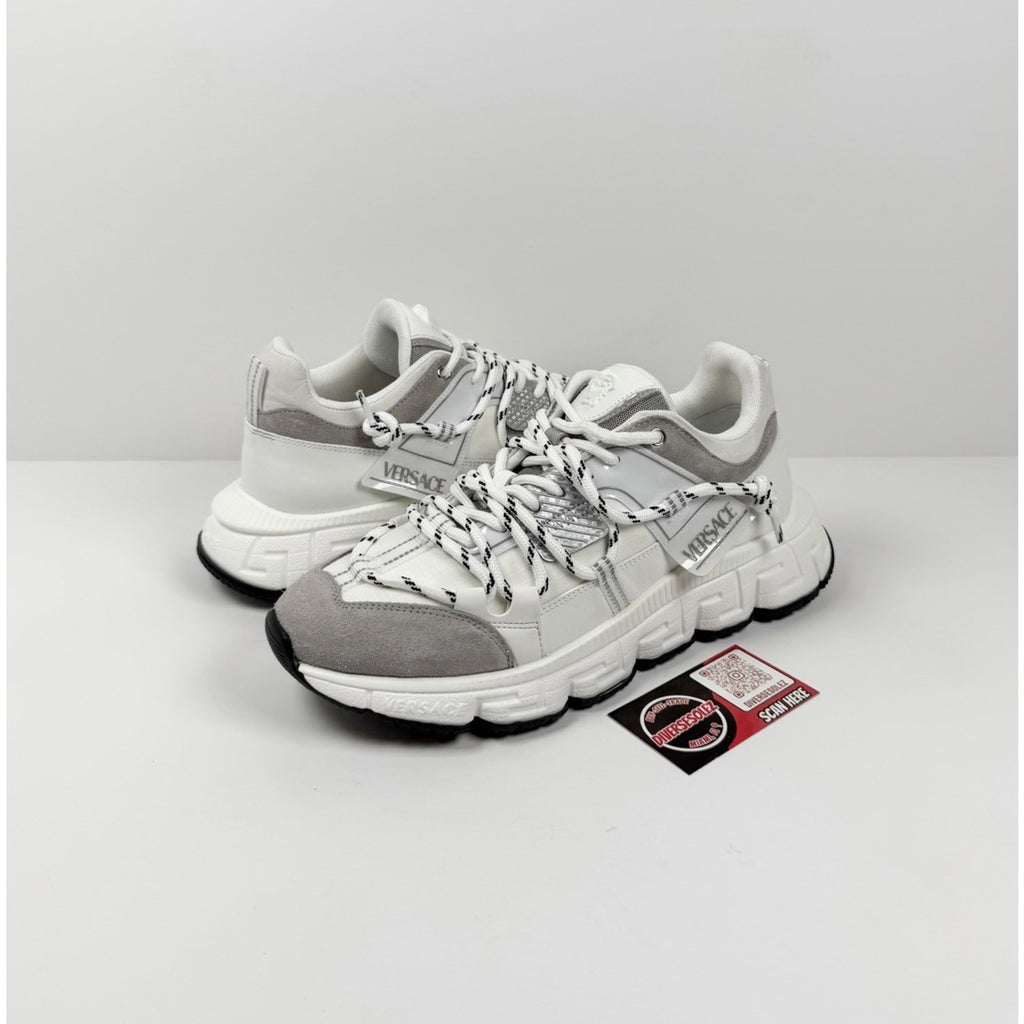 Size 41EU/8US - Versace Trigreca White Sneakers NEW!