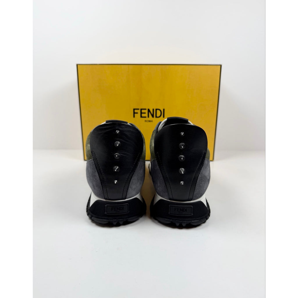 Size 10UK/11US - Fendi Monster Eyes Low Top