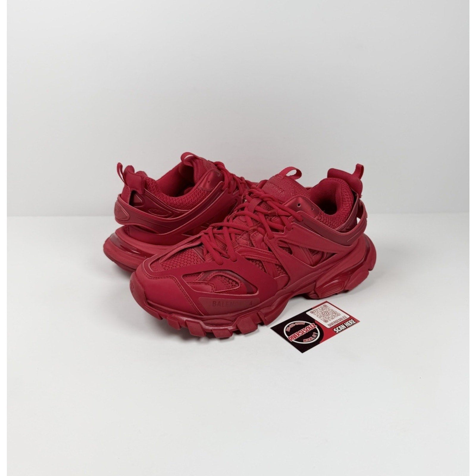 Size 43EU/10US - Balenciaga Track Red Sneakers
