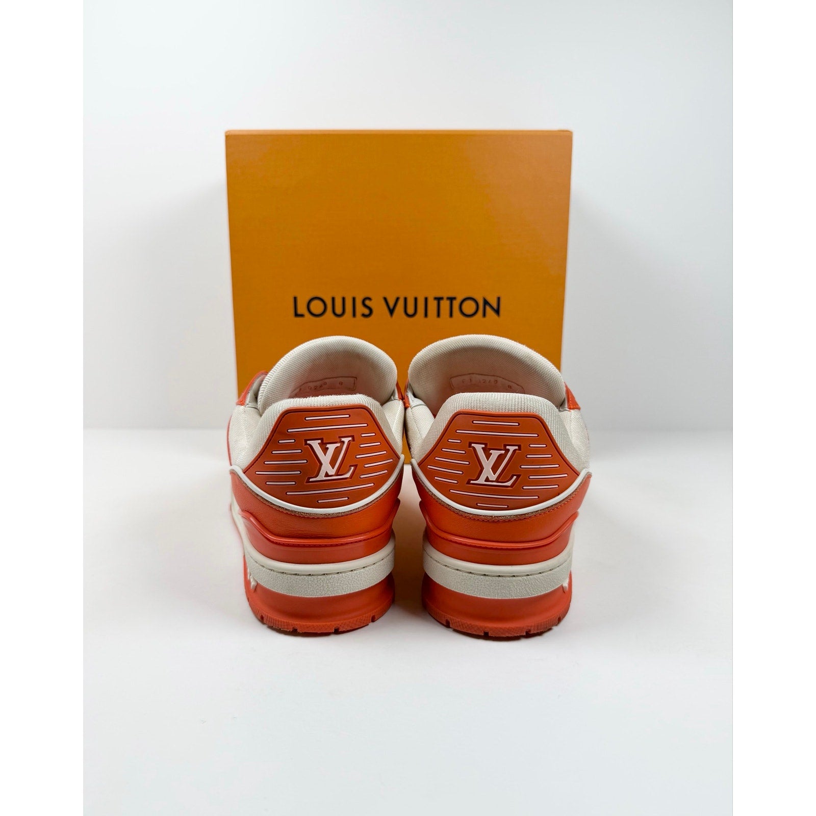 Size 8LV/9.5US - Louis Vuitton Trainer Orange