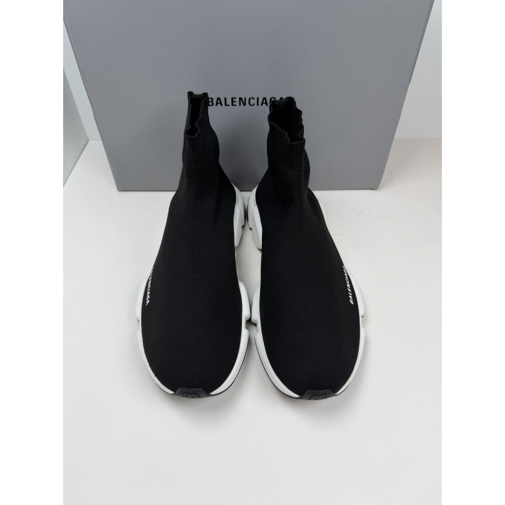 Size 47EU/14US - Balenciaga Speed Trainer Black White NEW