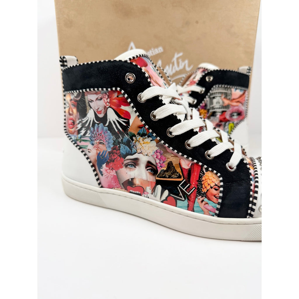 Size 9.5US - Christian Louboutin Spike High Top
