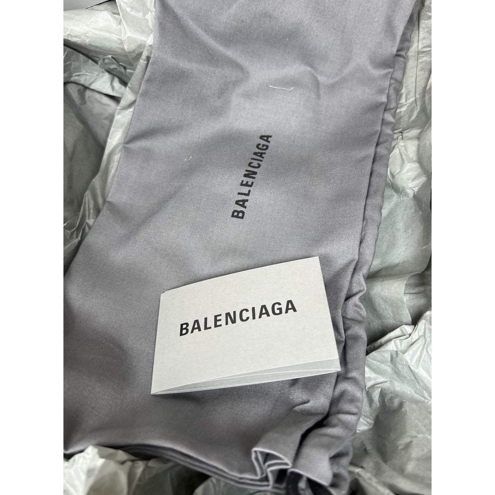 Size 34EU/4W - Balenciaga Triple S Distressed White NEW
