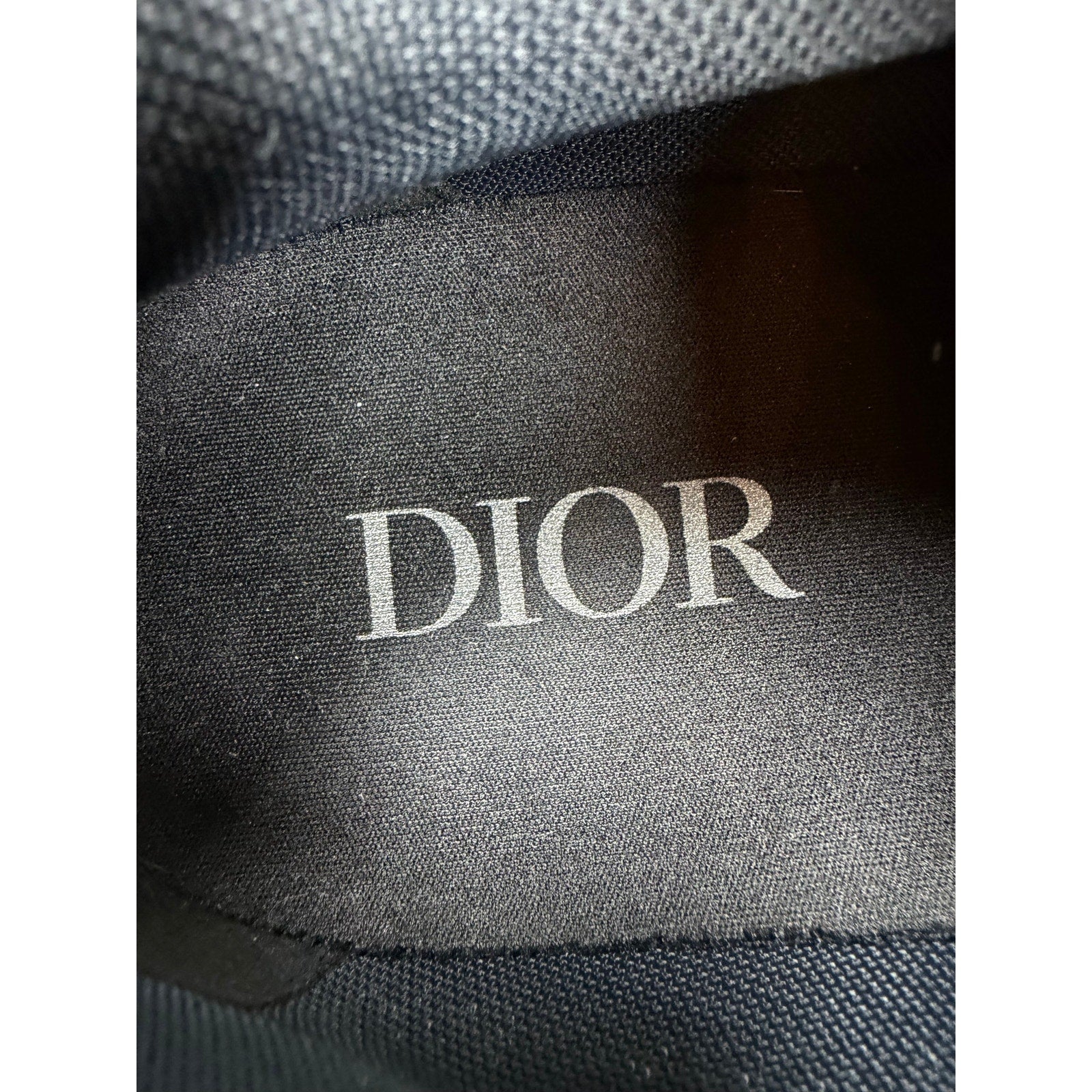 Size 46EU/13US - Dior B22 Black Silver Leather
