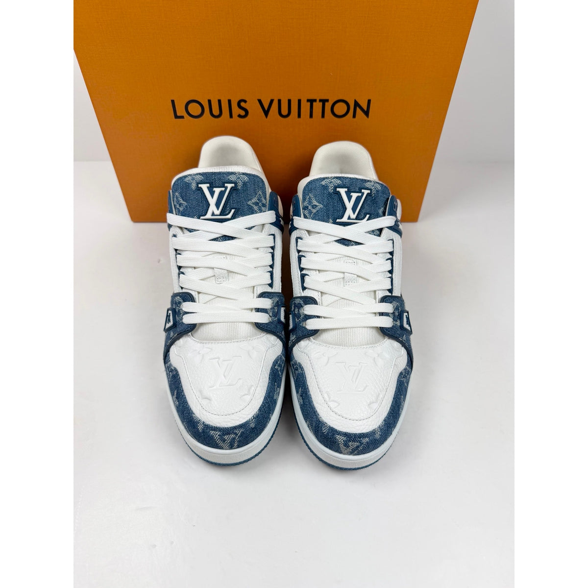 Size 9.5UK/10.5US - Louis Vuitton Denim Trainer