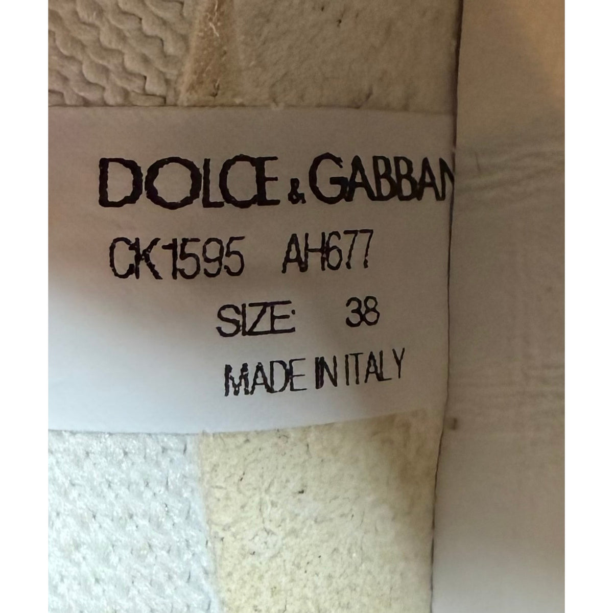Size 38/8 - Dolce & Gabbana Sorrento Women’s