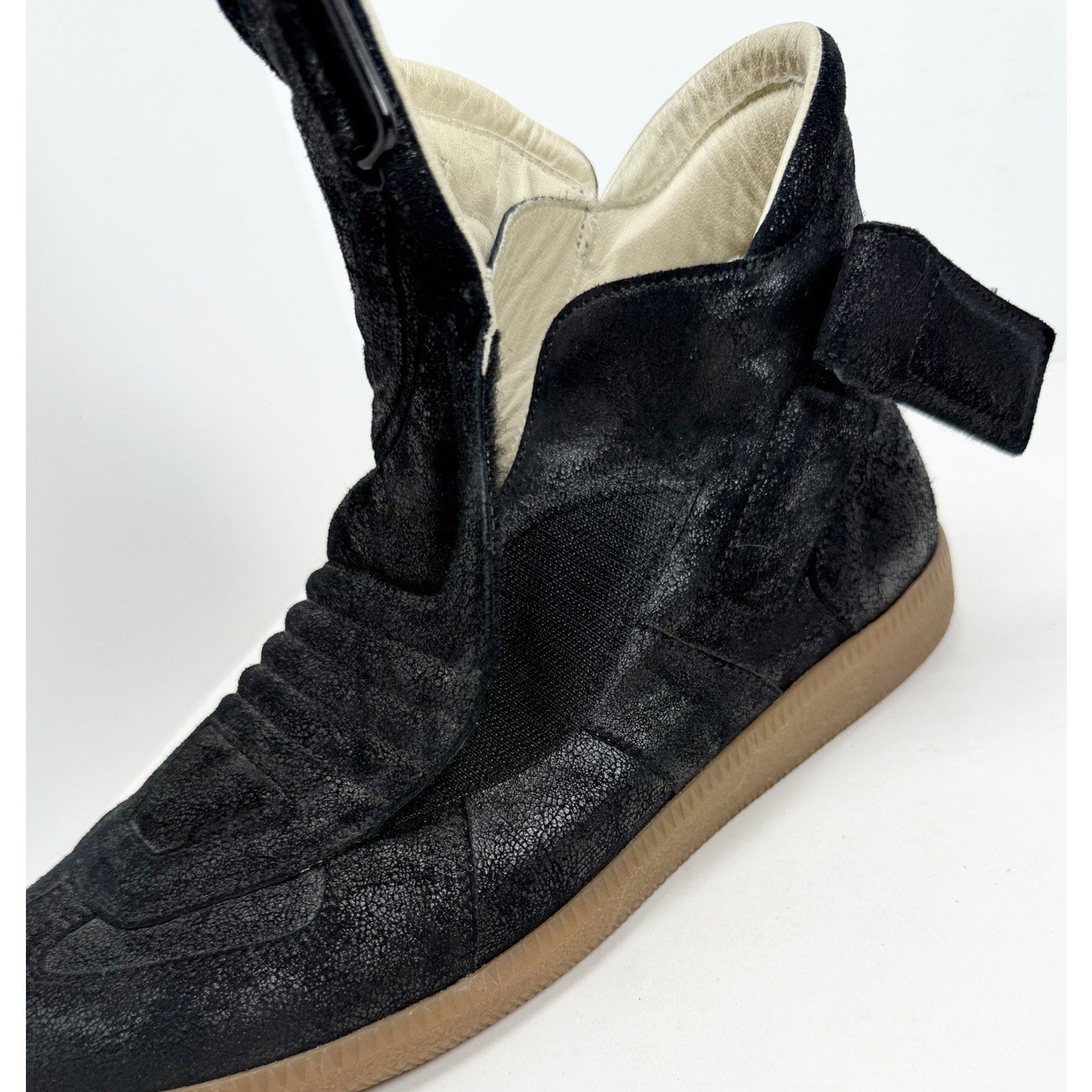 Size 10 - Maison Margiela Gat Moto Biker 2009 High Top
