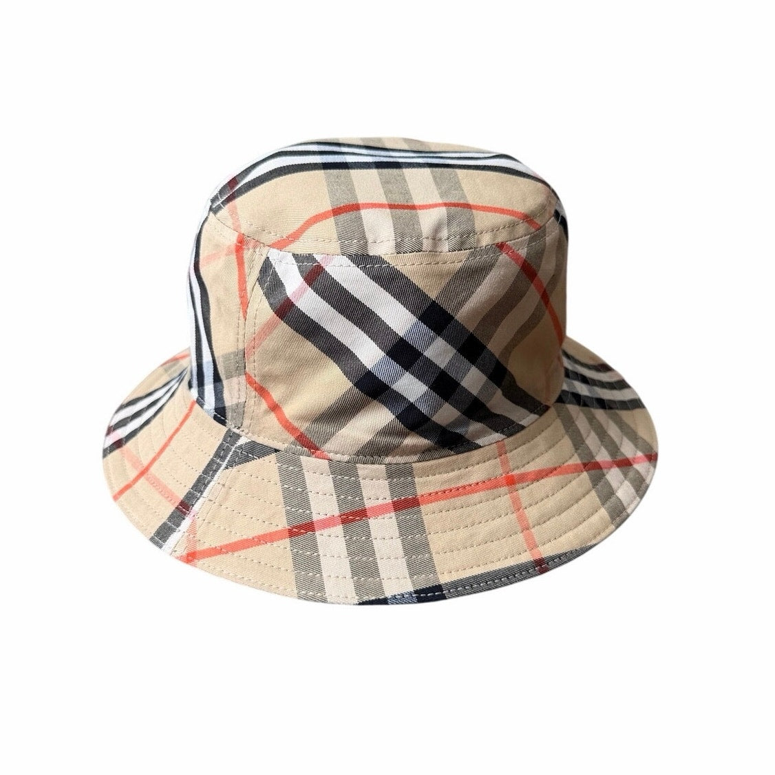 Burberry Check Bucket Hat Reversible