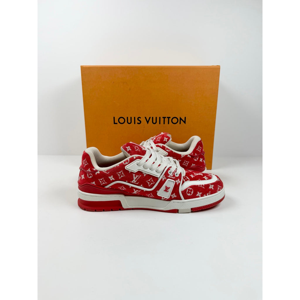 Size 7UK/8US - Louis Vuitton Monogram Textile Trainers