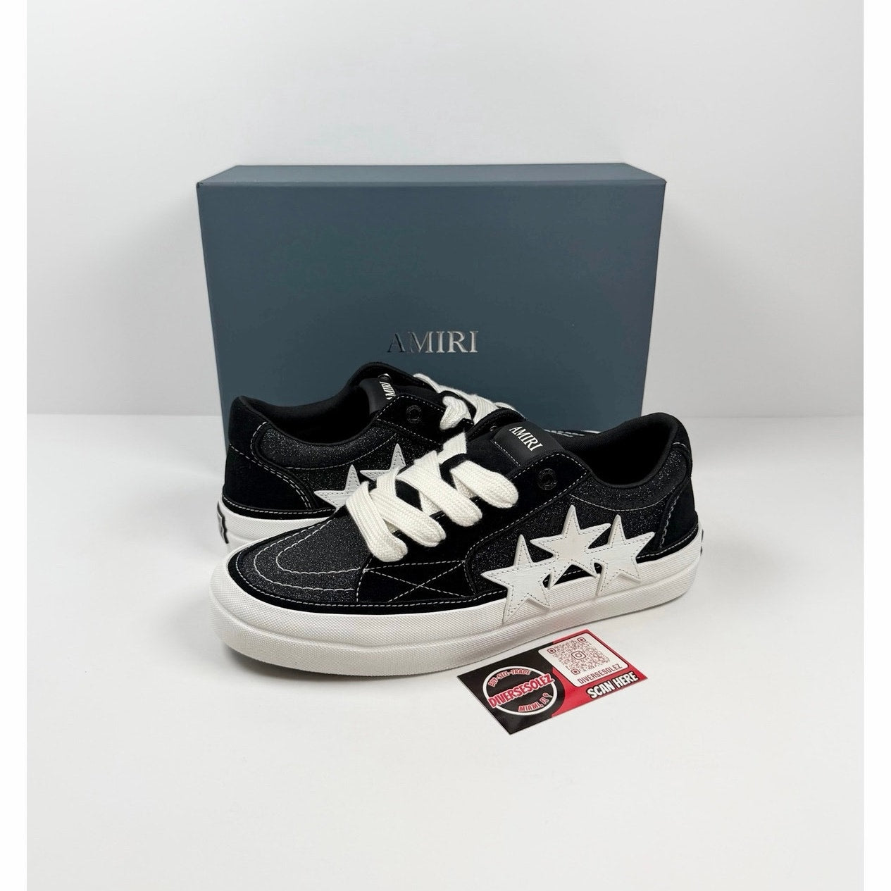 Size 44EU/11US - Amiri Glitter Sunset Skate NEW!