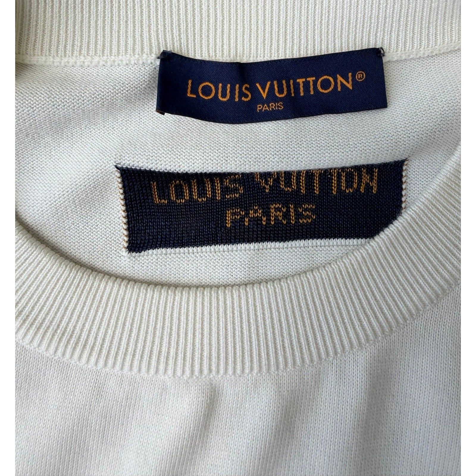 Size XL - Louis Vuitton Flame Knit T-Shirt