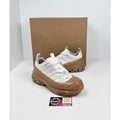 Size 41EU/8US - Burberry Arthur White Brown