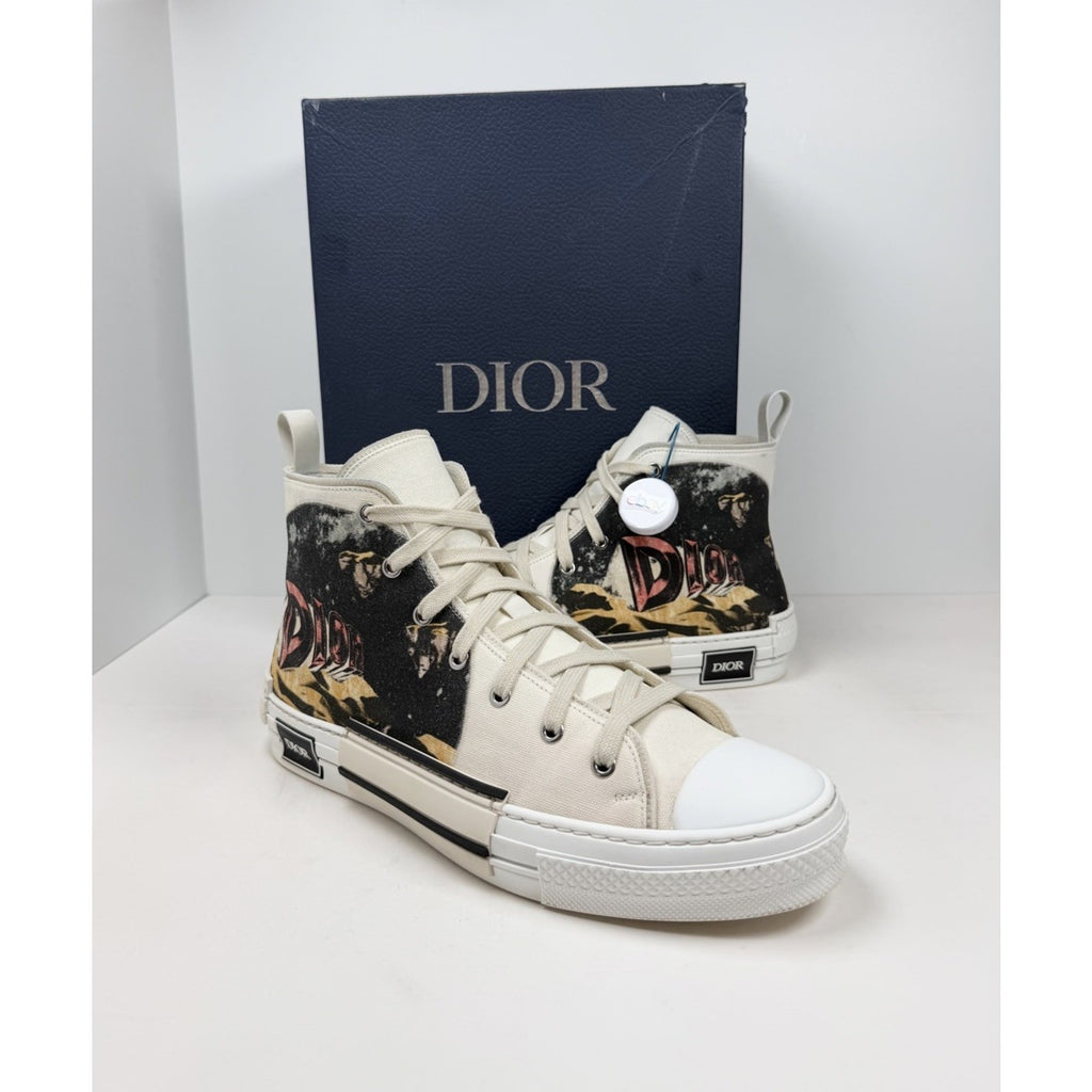 Size 45EU/12US - Dior AsteroDior Canvas B23 High