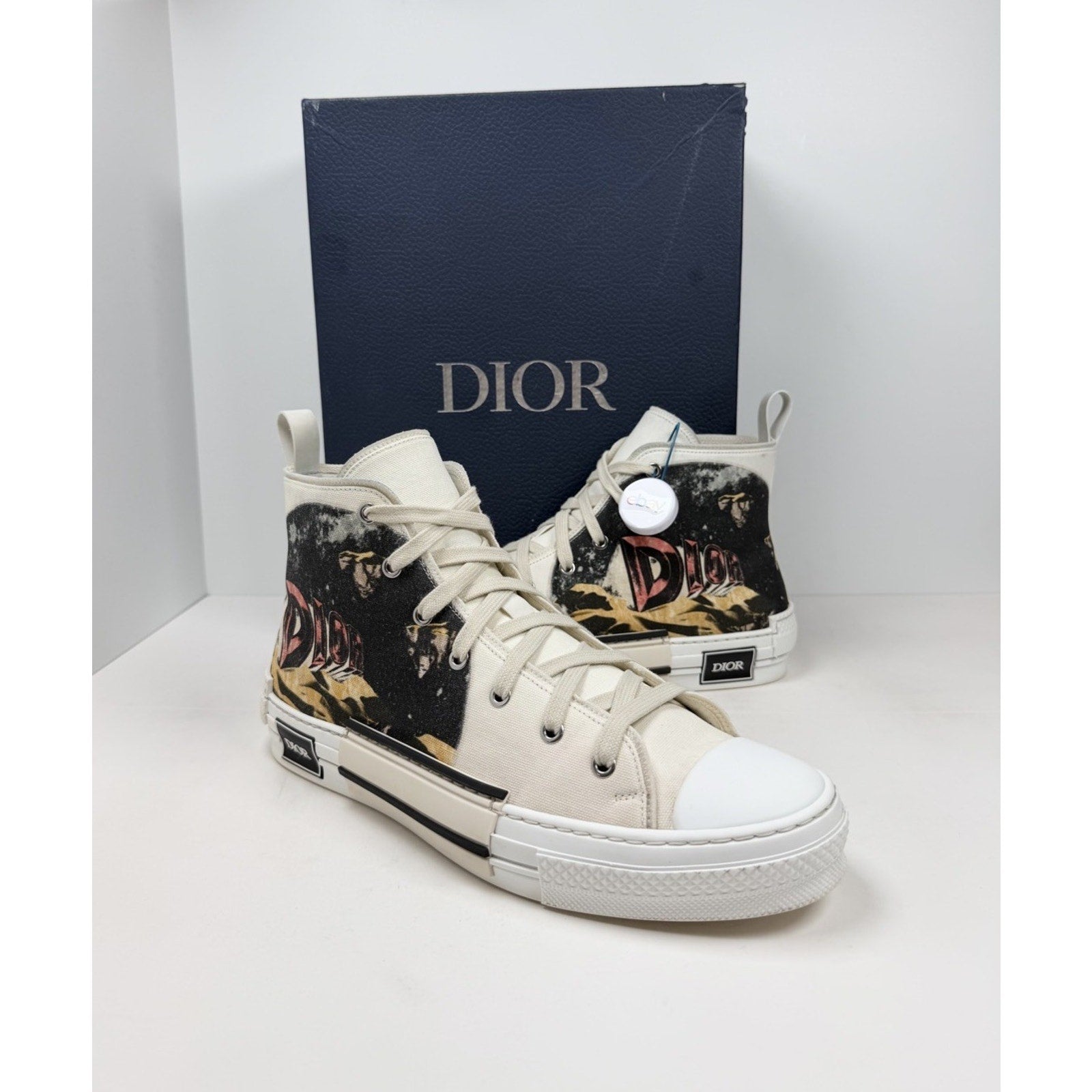 Size 45EU/12US - Dior AsteroDior Canvas B23 High