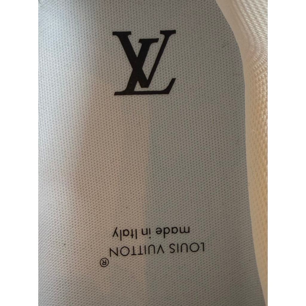 Size 10LV/11US - Louis Vuitton Green Graffiti Trainer